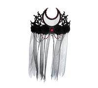 FRCOLOR Couronne Voile Accessoire Halloween Déguisement Cosplay De Et Démon Tête Décorative Pour Et Thématiques