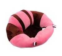 FRCOLOR Coussin de Soutien pour Bébé Chaise pour Garçon et Peluche Douce Siège de Sol Confortable Matériau en Peluche Apprentissage et Jeu Multicolore 1 Pièce