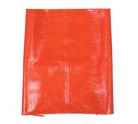 FRCOLOR Coussinet de Pied Antidérapant et Étanche en Pu pour Fauteuil Dentaire Orange avec Bande Élastique, Protection pour Centre et Hôpital