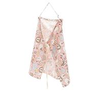 FRCOLOR Couverture Allaitement Ajustable Coton pour Femmes Écharpe de Maternité Multifonctionnelle Protection Discrète pour Allaitement Extérieur Rose