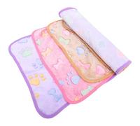 FRCOLOR Couvertures en Flanelle Tapis de Couchage et Chaud pour Petits Animaux Lot de 3 Séchage Rapide pour Cage de Cochon d'Inde pour Doublure de Cage