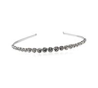 FRCOLOR Couvre-chef De Mariage Bal De Bal De Noces Nuptiale Coiffes De Mariée Pour Mariage Bandeaux Femmes Pour Les Cheveux Concours De Bal D'anniversaire Bandeau De Mariage Silver