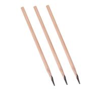 FRCOLOR Crayon à Sourcils Imperméable 3 Pièces Mine Ultra-fine Bois Couleur Café Format Compact Maquillage Femme Tenue Longue Durée Retouche Voyage