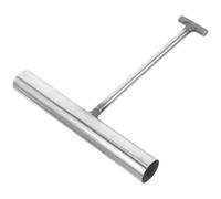 FRCOLOR Crochet de Levage en Acier Robuste T 16 Cm X 8 Mm pour Plaque D'égout, Lève-regard Multifonctionnel Extérieur, Outil Levage Regard et Porte à Volet Roulant, Usage Industriel