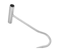 FRCOLOR Crochet de Levage en Fer Robuste à Tige Longue 6200-30 pour Plaques D'égout, Outil Multifonction Lève-plaque D'égout, Crochet en T, Usage Industriel et Manutention Professionnelle