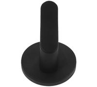 FRCOLOR Crochet Magnétique en Métal Robuste Noir L Forme 48G Crochet de Réfrigérateur Multifonction pour Suspendre Clés et Manteaux Accessoire Pratique Cuisine et Salle de Bain