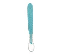 FRCOLOR Cuillère Silicone Douce pour Cuillère à Gratter Double Tête pour Alimentation Autonome Ustensile de Repas pour Nourrissons et Tout Petits pour Introduire Aliments Solides