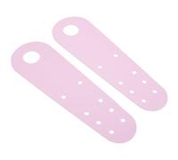 FRCOLOR Cuir Violet Patins à roulettes, Accessoire de Protection Ajustable, Couvre- Chaussures de Roller, Compatible Skate Adulte, Paire Pratique et Résistante