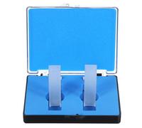 FRCOLOR Cuvette en Quartz 10 MM Lot de 2 Pièces pour Spectrophotométrie UV et Visible Cuvette D’Échantillon Transparente pour Analyse Comparative en Laboratoire