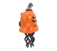 FRCOLOR Dancing Octopus Toy with Pumpkin Head Manual Wind-up Crawling Squid for Soft Flexible Tentacles Ocean Animal Figurine Spooky Halloween Party Favor and Educational Interactive