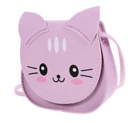 FRCOLOR De Messager Porte-Monnaie Adolescents Filles à Main pour Adolescentes Chat Corps Préadolescent Faire La Fête Mignon Petit Violet,Mauve Unité Centrale