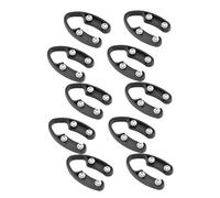 FRCOLOR Décapsuleur Vin 10 Pièces Coupeur Aluminium Acier Portable Accessoire Bar Pratique pour Ouvrir Bouteilles de Vin Rouge Facilement Ergonomique