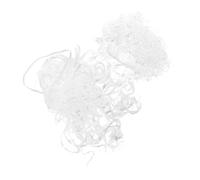 FRCOLOR Déguisement de Père Noël pour Homme Kit de Barbe et Perruque de Noël Accessoire de Costume pour Cosplay