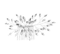 FRCOLOR demoiselle d'honneur bridesmaid hair topper robe d'invité de mariage pour femme décoration accessoire cheveux peigne à cheveux mariage accessoires de cheveux de mariée Métal Silver