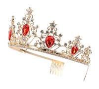 FRCOLOR Diadème de Mariée avec Cristaux Accessoire Cheveux pour Demoiselles Honneur et Fêtes