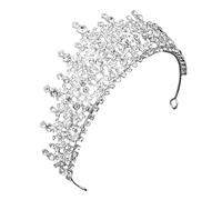 FRCOLOR Diadème Mariage Femme avec Couronne Princesse pour Fête et Cérémonie Accessoire de Tête Durable et