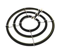 FRCOLOR Diffuseur D'oxygène pour Aquarium et Bassin en Acier Inoxydable Noir, Disque Rond Résistant la Corrosion Connexion 8mm, pour Aquariums Familiaux