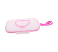 FRCOLOR Distributeur de Lingettes Portable Durable Étui Rechargeable pour Lingettes et Facile à Transporter pour Sorties et Sacs à Couches