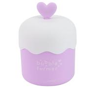 FRCOLOR Distributeur Mousse Nettoyant Visage Compact Violet Formateur De Bulles Manuel Portable Pour Soins Peau Quotidienne