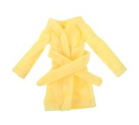 FRCOLOR Doll Sleepwear Bathrobe Outfit Soft Pajamas for Pretend Play Compatible with Various Doll Role Play Accessory for Children