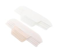 FRCOLOR Doublures de Forme Courbée 24pcs Absorbantes Jetables en Tissu Non Tissé Imperméable et Anti-transpiration pour Entretien D'embauche