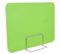 FRCOLOR écrans de confidentialité en ouclier de Bureau de er et PVC, Vert Clair, Espace privé pour Examen, pour Bureaux d'étude et Salle de Classe, étudiants