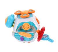 FRCOLOR Éducatif Busy Cube Sensoriel pour Garçon Fille Cube Multifonction Montessori Ans Développement des Compétences Motrices et Sensorielles Éveil Compact et Portable