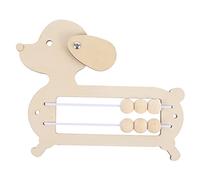 FRCOLOR Éducatif DIY Chiot avec Perles Calculatrices Apprentissage Préscolaire Développement Mémoire et Compétences Spatiales Maternelle
