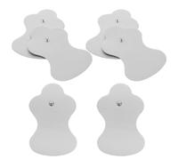 FRCOLOR Électrodes de Massage Auto-adhésives en Tissu Non Tissé sans Latex, Coussinets Professionnels Simples, Pack de 6 pour Stimulation Musculaire et Relaxation Corporelle