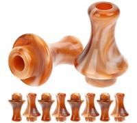 FRCOLOR Embouchures Universelles Haute 16 Pièces Hulusi en Résine Installation Simple, Confort et Sécurité pour Débutants pour Flûte en Bambou Hulusi