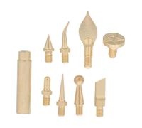 FRCOLOR Embouts D'insertion Thermofixés pour Écrous Filetés, Laiton