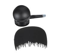 FRCOLOR Ensemble 2 Pièces Applicateur Spray Fibres Capillaires Peigne Modelage Cheveux Clairsemés, Pulvérisateur Épaississant Portable, Usage Quotidien Et Voyages