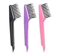 FRCOLOR Ensemble De 3 Peignes Pour Brosse À Cheveux Outil De Nettoyage De Brosse Brosse À Cheveux Peigne Nettoyeur De Brosse Poils Doux Anti-peluches