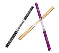 FRCOLOR Ensemble De 3 Stylos De Dessin Pour Manucure Facile À Utiliser Accessoire Pour Nail Art Jaune Et Noir