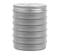 FRCOLOR Ensemble de 6 Boîtes Métalliques à Trous pour Dressage Olfactif de Chiens, Coffret Portable 60g pour Entraînement à L'odorat et Agility Canine, Outils de Travail Odorant pour