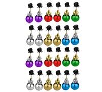 FRCOLOR Ensemble De Décorations De Barbe De Noël Père Noël Pinces À Barbe Cloche Ornements De Barbe Créatifs Pour Fêtes Et Événements
