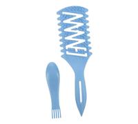 FRCOLOR Ensemble Doutils De Coiffure Peigne Démêlant Peigne Pour Cuir Chevelu Outil De Compression Pour Crèmes Gels Dentifrice Peigne À Dents Larges Pour Femmes Et Hommes