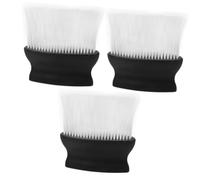 FRCOLOR Ensemble Doutils De Coupe De Cheveux 3 Pièces Brosse De Cou De Barbier Brosse De Coiffeur Plumeau De Cou Brosse De Plumeau De Coiffure Brosse De Plumeau De Barbier Brosse De Cou