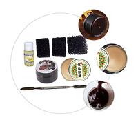 FRCOLOR Ensemble Kit De Cire De Maquillage D'Halloween Éponges De Maquillage Éponges Pour Le Visage Éponges De Maquillage Fausses Cicatrices Fabrication De Cire Gel De Maquillage De Sang