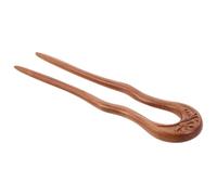 FRCOLOR Épingle à Cheveux Vintage en Bois en U pour Femmes et Filles