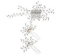 FRCOLOR Épingles à Cheveux De Mariage De Peignes à Cheveux Raffinés Accessoires De Coiffure Pour Mariée