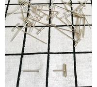 FRCOLOR Épingles En t Acier Inoxydable 50 Pièces 45 Mm Fixation Postiche Professionnel Coiffage Boîte Plastique Rangement