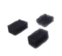 FRCOLOR Éponge De Maquillage à Effets Spéciaux Noire, Lot De 3 Tailles Variées, Éponges Pointillées Pour Cicatrices Sanglantes, Usage Halloween Et Cosplay