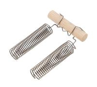 FRCOLOR Erhu Bamboo String Bridge With Metal Spring Enhanced Resonance And Clearer Sound Fit Chinese Instrument Accessory For Better Tone And Volume