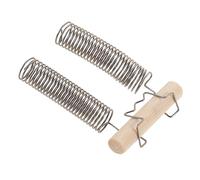 FRCOLOR Erhu Steel Wire Bridge With Bamboo Frame Optimized Spring Design For Enhanced Resonance And Loud Volume Instrument Bridge Replacement For Better Tone