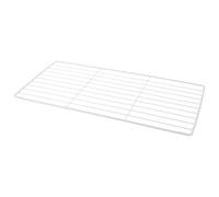 FRCOLOR Étagère Métallique du Congélateur Blanc en Fer Structure à Grille Filaire Multilayer, Séparateur de Compartiment Réfrigérateur pour Usage Quotidien et Rassemblements Familiaux