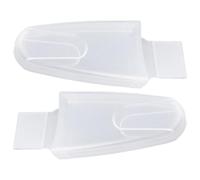 FRCOLOR Étui de Protection Grosse Capacité 2 Pièces en Plastique Blanc pour Sécateur et Ciseaux de Jardin Travail en Jardin