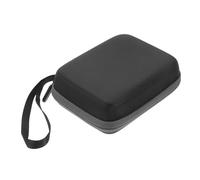 FRCOLOR Étui de Rangement pour Médiators de Guitare Nylon Noir Pochette Portable pour Accessoires de Guitare Sac de Stockage Multifonction pour Médiators et Petits Objets