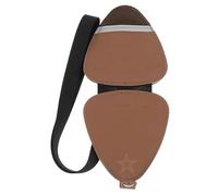 FRCOLOR Étui pour Médiators Guitare en Cuir PU Paquet De Rangement pour 24 Médiators Et Accessoires pour Guitaristes Et Ukulélés en Balade