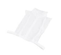 FRCOLOR Faux Col Amovible Femme Uni Léger et Col Lotus Debout Élégant pour Blouse et Pull Accessoire Mode Quatre Saisons Cadeau pour Femmes et Filles